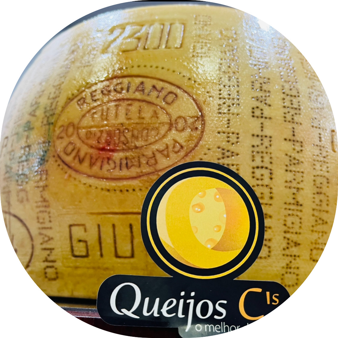 Parmigiano-Reggiano inteiro 38kg