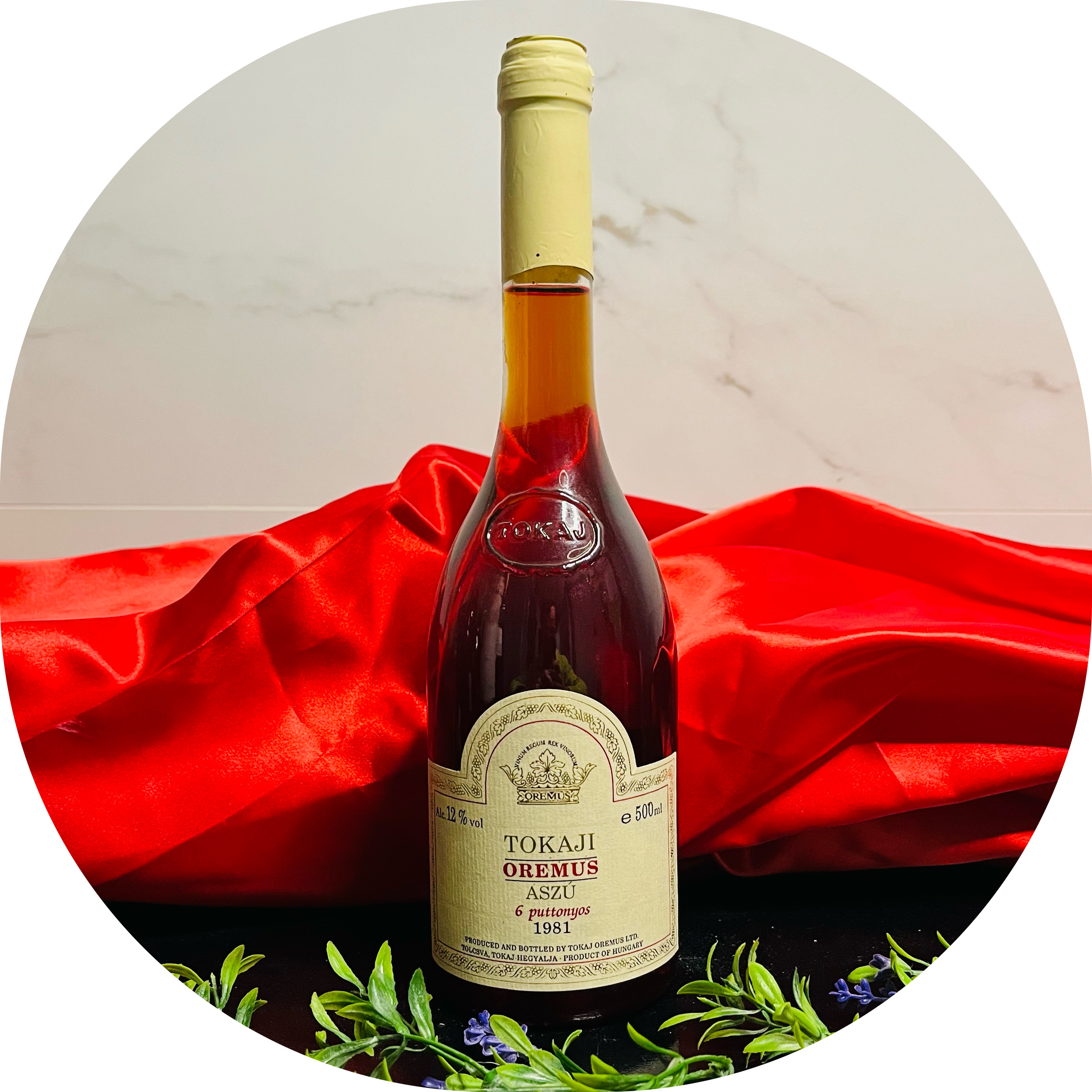 Tokaji Oremus Aszú 6 Puttonyos 1981